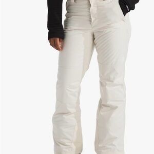 The North Face Girls’ Freedom Insulated Snow Pants White Dune Medium 10 NWT $110